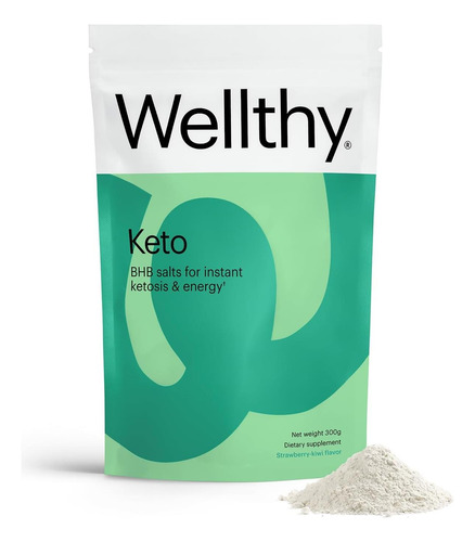 Wellthy Keto Power Com Sais Bhb Para Cetose Instantânea E En - Imagem 7