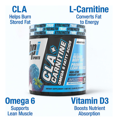 Suplemento Bpi Sports Cla+ Carnitina Para Perda De Peso 365 - Imagem 6