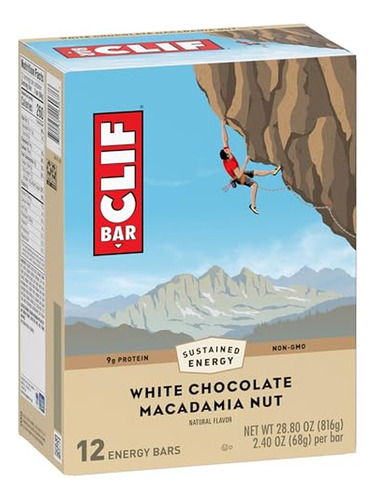 Barra Clif Barra Energética Clif - Chocolate Branco E - Imagem 2