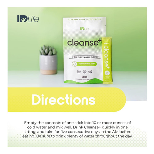 Idlife Lemon -lime Lime+ Powder Drink Mix Fórmula De De 5 E - Imagem 12