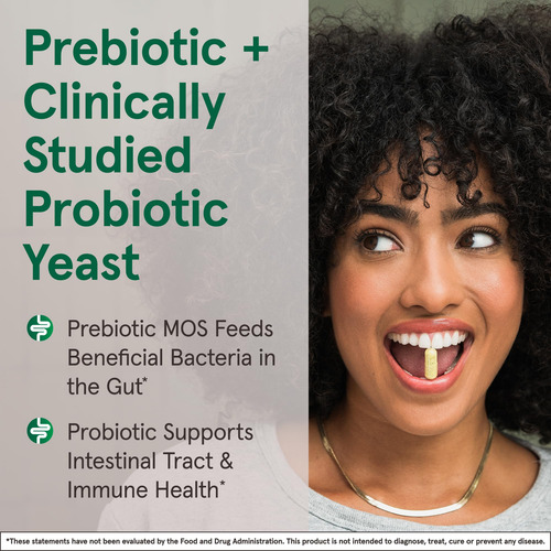 Probiótico Saccharomyces Boulardii Mos 5b 180 Cápsulas Veget - Imagem 13