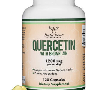 Quercetina Com Bromelaína - Contagem De 120 (porções De 1.2