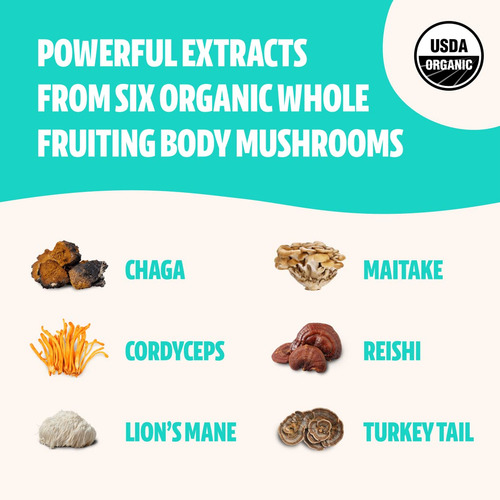 Suplemento Freshcap Ultimate Mushroom Complex Powder 60 Serv - Imagem 3