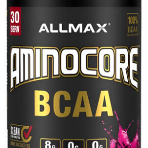 Allmax Nutrition Aminocore Bcaa 8g Bcaas 100% De Aminoácidos