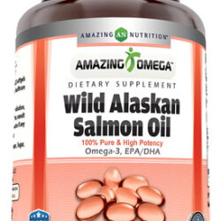 Suplemento De Óleo De Salmão Amazing Nutrition Omega 2000