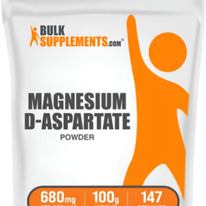 Pó De D-aspartato De Magnésio Bulksupplements 100g