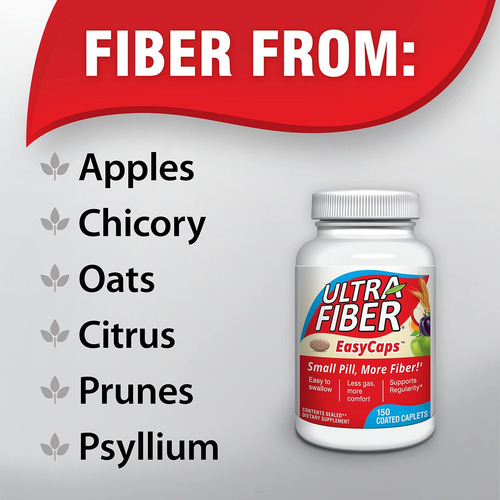 Cápsulas Ultra-fiber Ultra-fiber - Suplemento De Fibra 150 U - Imagem 4