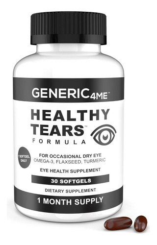 Generic4me Lágrimas Saudáveis: Óleo Para Olho Seco Ocasional