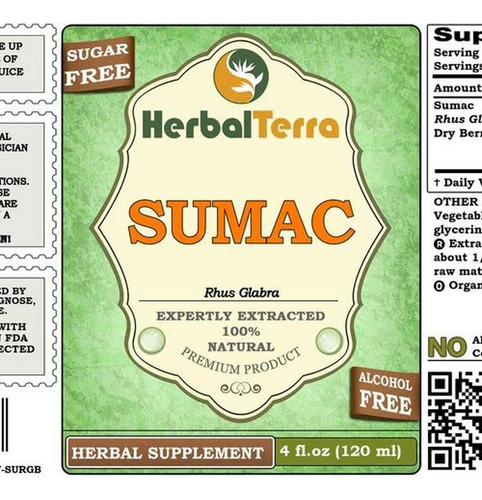 Extrato Líquido De Raiz De Suma Herbal Terra Llc 120 Ml - Imagem 2