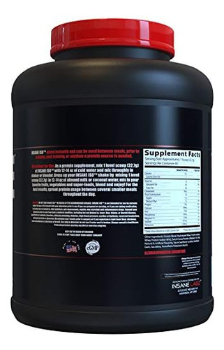 Labz Insane Labz Insane Iso Whey Protein Powder Com 25g De I - Imagem 2