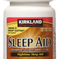 Sleeping Aid Kirkland Signature Nighttime 25 Mg 96 Comprimid