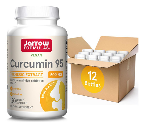 Jarrow Formulas Curcumina 95, 120 Cápsulas - Imagem 3