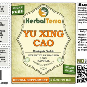Herbal Terra Llc Tintura De Yu Xing Cao 5x2 Fl. Oz.
