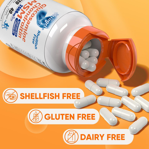 Strrugel Glucosamina Condroitina Msm+ Vitamina D3 | Suplemen - Imagem 6