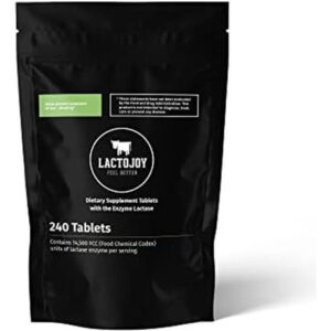 Pílulas De Lactase Lactojoy I Pacote De Recarga De 240 Peça