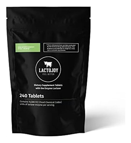 Pílulas De Lactase Lactojoy I Pacote De Recarga De 240 Peça