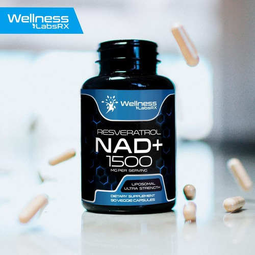 Suplemento Nad, 1500 Mg - Suplemento Nad + Lipossomal Com Re - Imagem 3