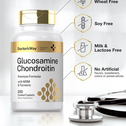 Suplemento De Glucosamina, Condroitina E Cúrcuma Da Doctor"s - Imagem 6