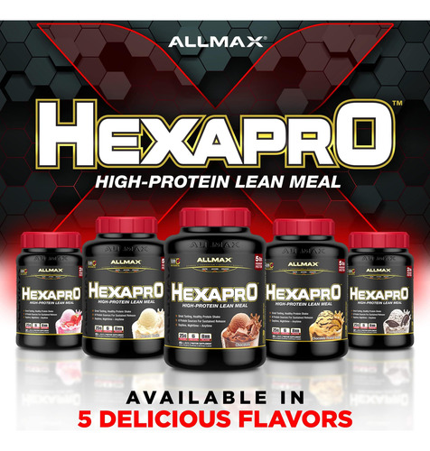 Allmax Hexapro, Baunilha Francesa - 2 Lb - 25 Gramas De Prot - Imagem 16