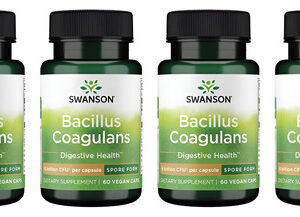 Suplemento Probiótico Swanson Bacillus Coagulans