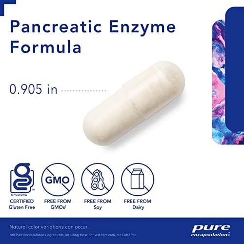 Fórmula De Enzima Pancreática De Encapsulamentos Puros | Su - Imagem 13