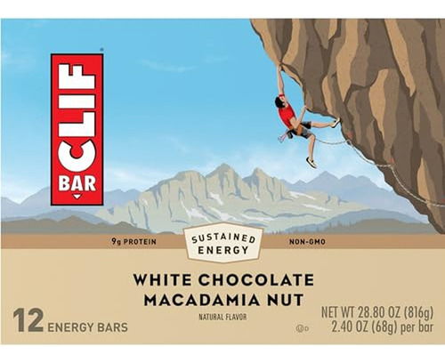 Barra Clif Barra Energética Clif - Chocolate Branco E - Imagem 7