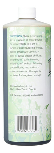 Willard Water Xxx Multivitamina Escura, 32 Onças - Imagem 8
