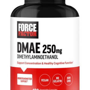 Suplemento Force Factor Dmae Para Concentração E Foco