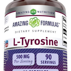 Incrível Nutrição Formulas L-tyrosina 500 Mg | 90 Cápsulas |