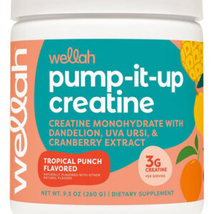 Creatina Pump Wellah: 50 Porções De Potência E Força