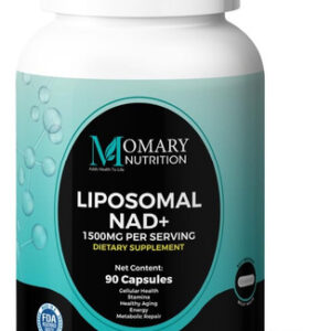 Suplemento Vegano Lipossomal Nad+ Momary Nutrition 90 Cápsul