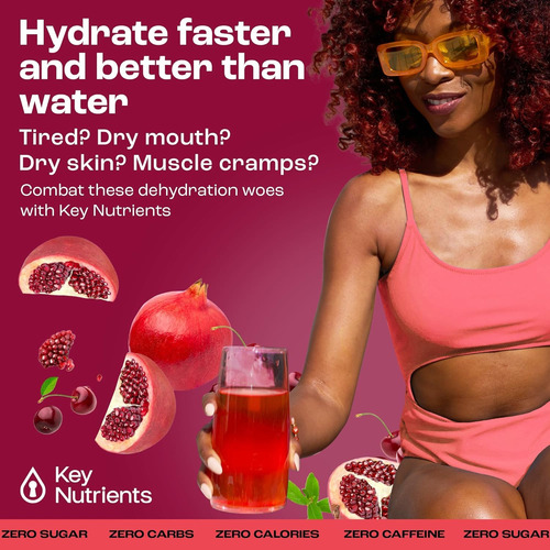 Eletrólitos Em Pó Keynutrients Zero Calorie 90/40/20 Serv - Imagem 4