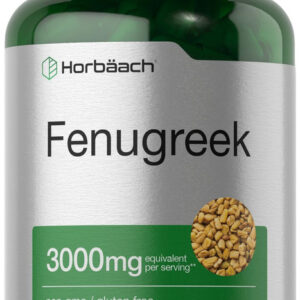 Cápsulas De Feno-grego Horbäach 3000 Mg | 150 Unidades