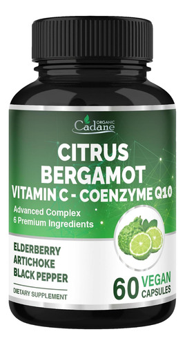 Suplemento Orgânico De Bergamota E Cítricos De Cadanos