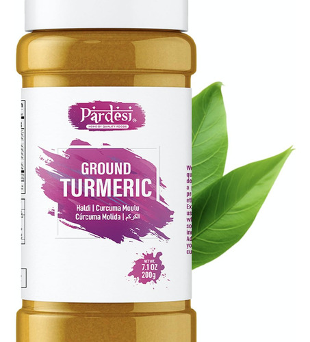 Pardesi Pardesi Pólder De Cúrcuma 230g 100% Natural - Imagem 2