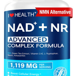 Suplemento I Love Health Nad 1119 Mg | Energia Celular