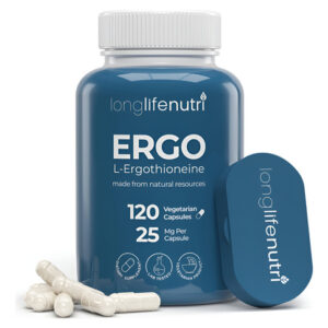 Suplemento Longlifenutri L-ergotioneína 25 Mg 120 Cápsulas