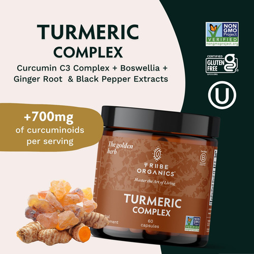 Complexo De Curcumina C3 De Cúrcuma Com Bioperine 1050mg - S - Imagem 11