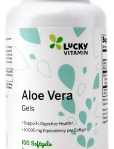 Lucky Vitamin Aloe Vera 10.000 Mg - 100 Cápsulas Gelatinosas