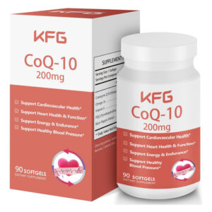 Kfg Coq10 200mg: Suplemento Para O Coração E Energia