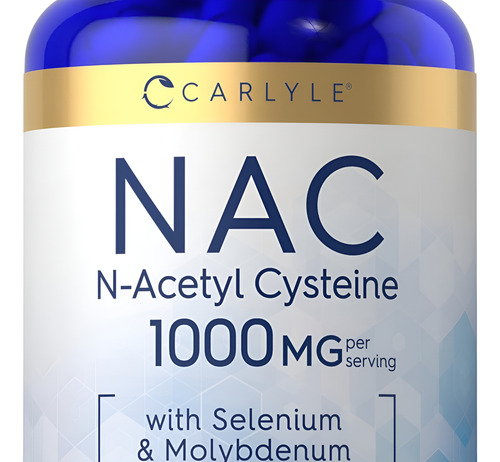 Suplemento Carlyle Nac 1000mg Com Selênio E Molibdênio