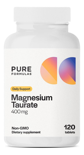 Fórmulas Puras Taurate 400mg - 120 Comprimidos - Suplemento