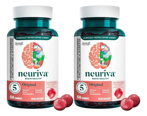 Suplemento Cerebral Original Neuriva Para Memória, Foco E Co