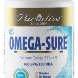 Paradise Herbs Omega-sure, Concentrado De Ômega-3, Óleo De P