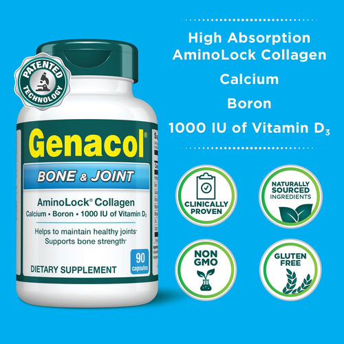 Genacol Colágeno E Cálcio, Boro, Magnésio E Vitamina D3 Para - Imagem 10