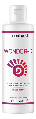Codeage Liposomal Wonder-d, Suplemento De Gotas Líquidas De - Imagem 9
