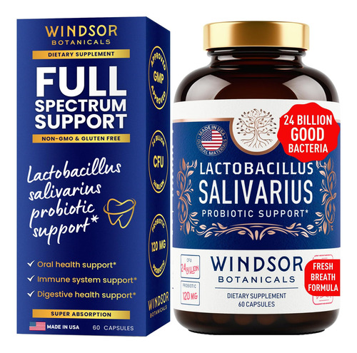 Probiótico Lactobacillus Salivarius - 24 Bilhões De Ufc L Pr - Imagem 8