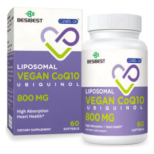 Suplemento Besibest Ubiquinol Lipossomal Coq10 800mg 60 Soft