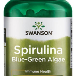 Algas Spirulina Swanson 500 Mg 90 Cápsulas Veganas