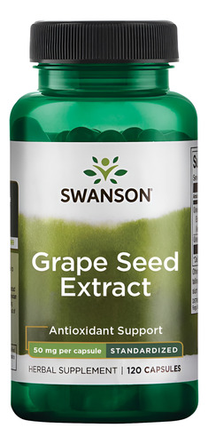 Extrato De Semente De Uva Swanson 50 Mg 120